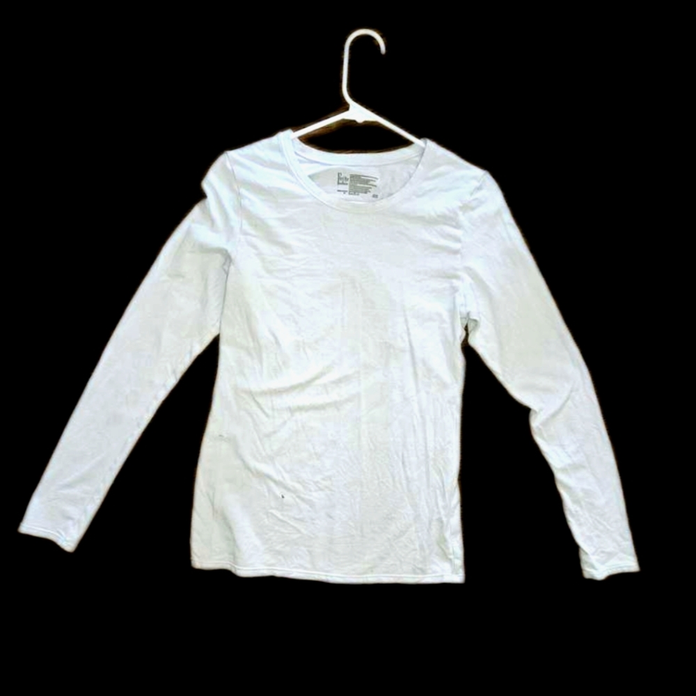 White long sleeve shirt size Medium